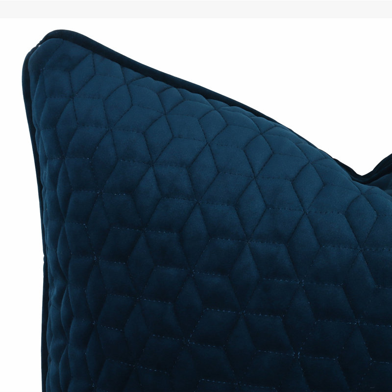 Housse et insert de coussin décoratif carré Throw, Bleu