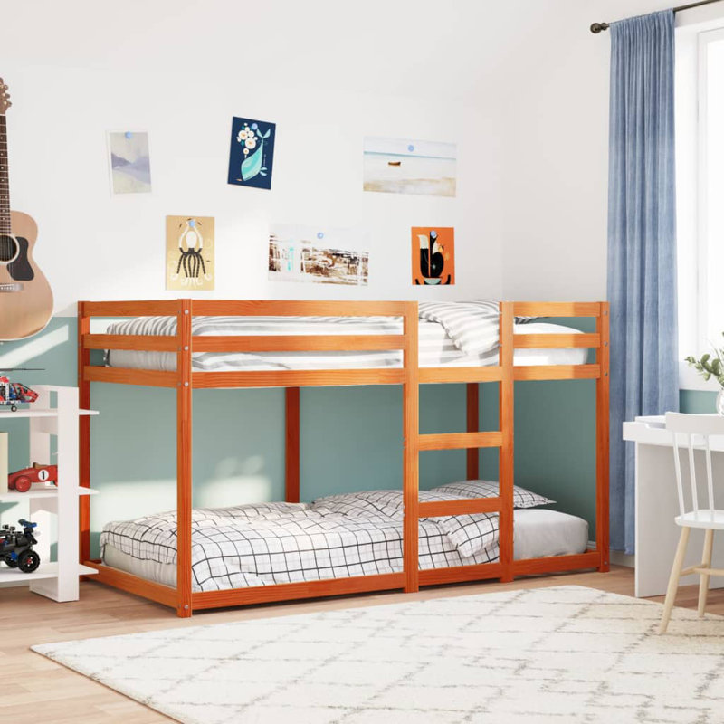 Nihara Solid Wood Bed, Single (3')