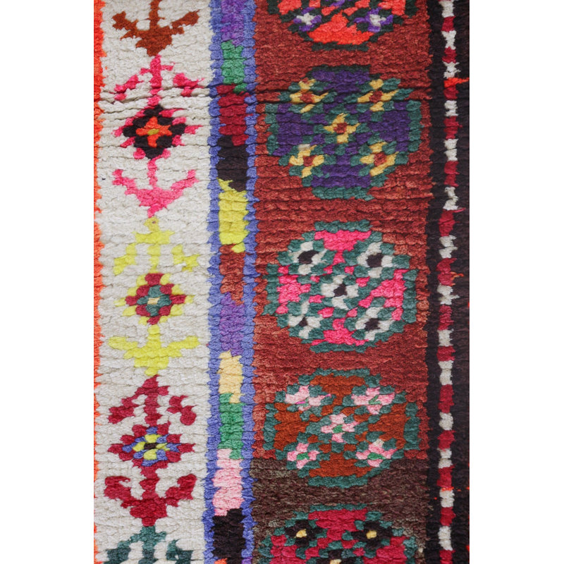 Vintage Turkish Village Rugs One-of-a-Kind Runner 2'8" X 11'9" Area Rug