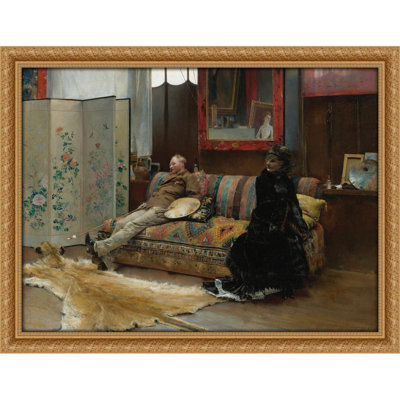 Bouderie (Gustave Courtois In His Studio) (1880)