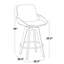  Tabouret de comptoir à hauteur fixe 26 "avec repose-pieds rond Whitacre-411689758-504861260