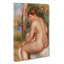 Bather In Three-Quarter View by Pierre-Auguste Renoir - Wrapped Canvas-61886369