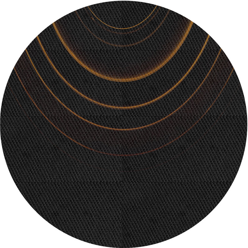 Indoor Rug, Round 3'