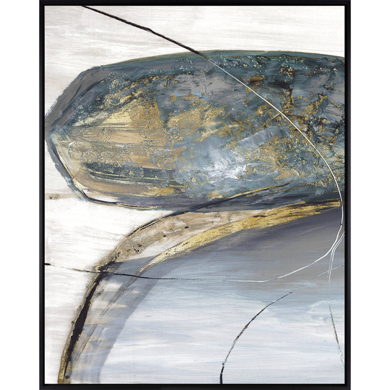 «Kenyon I» par Reeves - peinture sur toile à cadre flottant