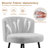 Bouclé Upholstered Counter Stool-711849811