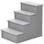 Rampe élévatrice pour animaux de compagnie, gris
