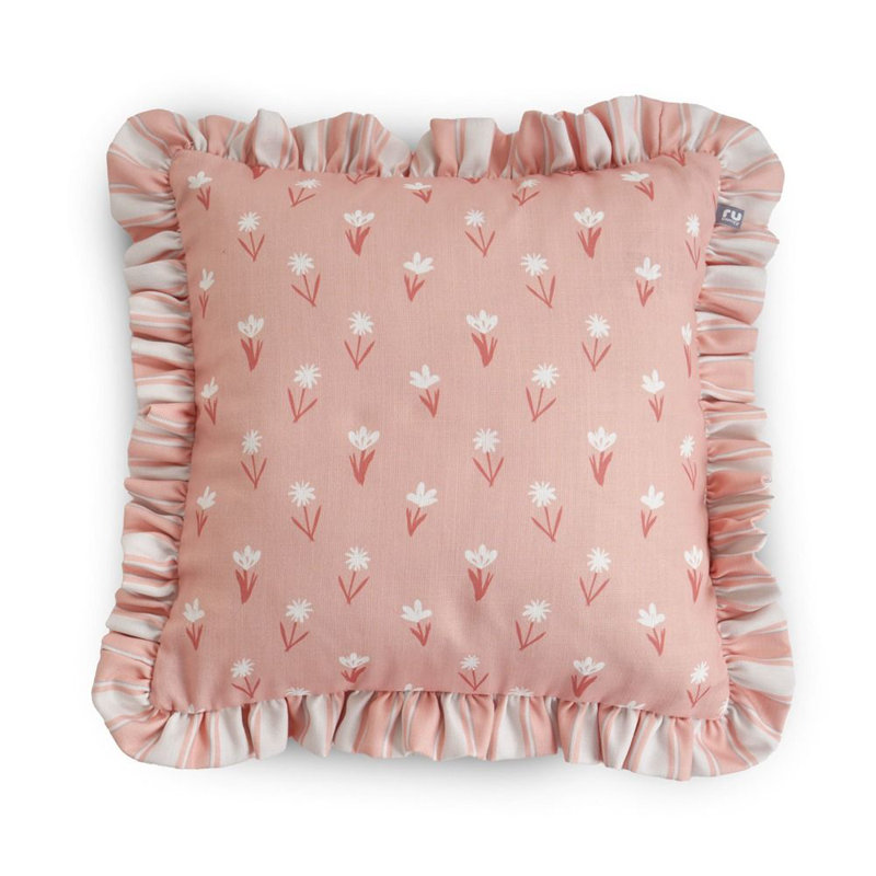 3-2 Square Euro Cushion, Pink