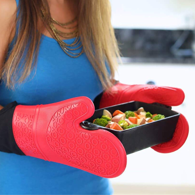 Gants en silicone résistants à la chaleur STY sujets