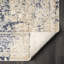 Tapis bleu / gris à motif floral Ophelia Lux-1771687596
