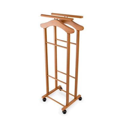 Boykin Solid Wood Freestanding Valet Stand