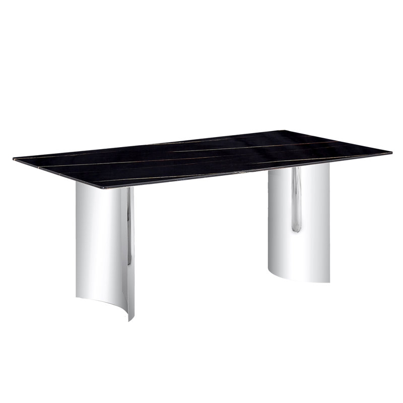 Modern minimalist dining table