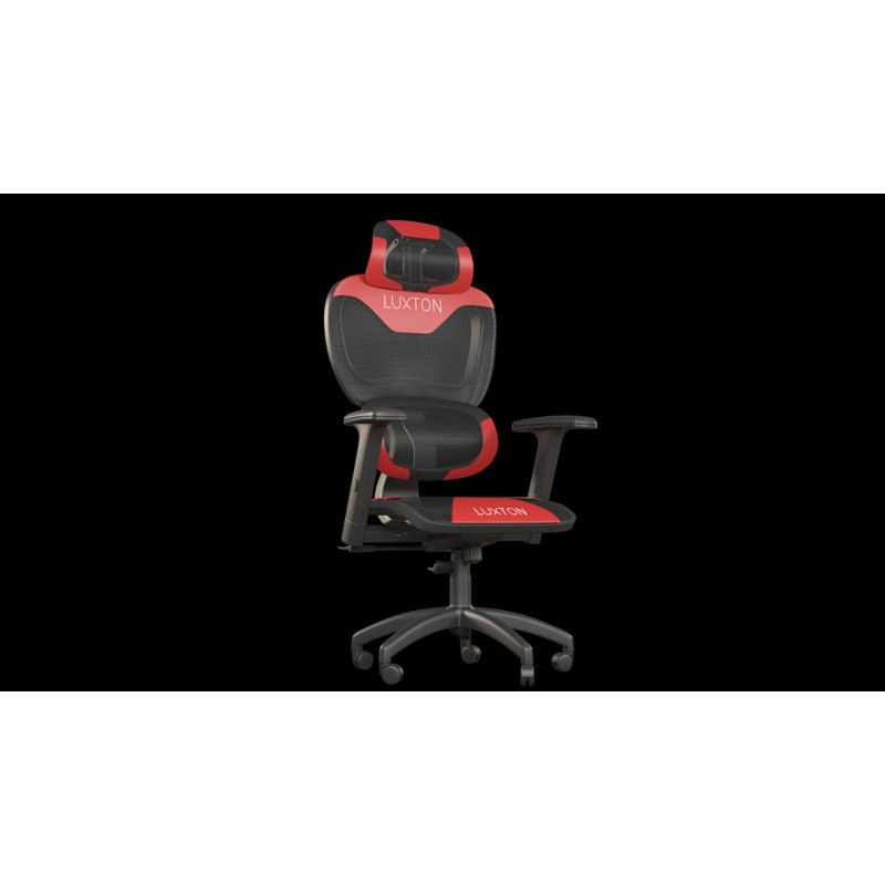 Luxton Home Adjustable Reclining Ergonomic Swiveling PC & Racing Game Chair