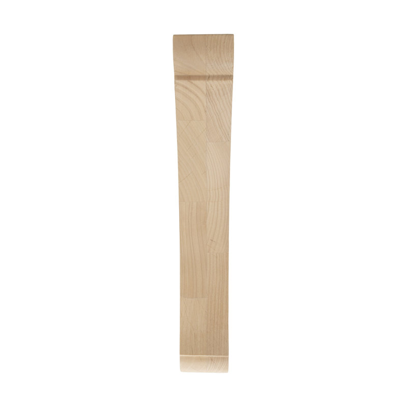10 in Unfinished Alder Traditional Wood Corbel