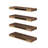 4 Set Floating Wall Mounted Wooden Shelves,  Shelves For Wall Decor