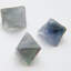 Four Translucent Fluorite (Medium) Palm Crystals from China
