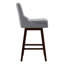 Tabouret de comptoir pivotant rembourré 26 po Zahara-76832099-114019149