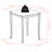 Tapscott Beech Solid Wood Dining Table
