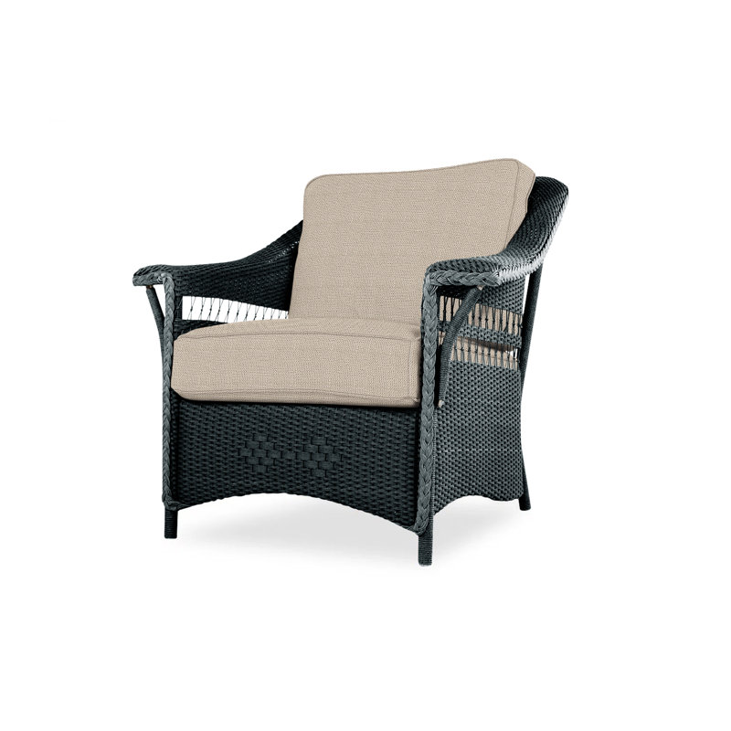 Nantucket Outdoor Lounge Chair, Decorline Natural, Linen
