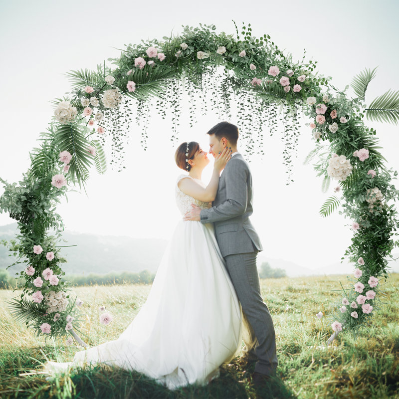 Arche de mariage en métal 8pi