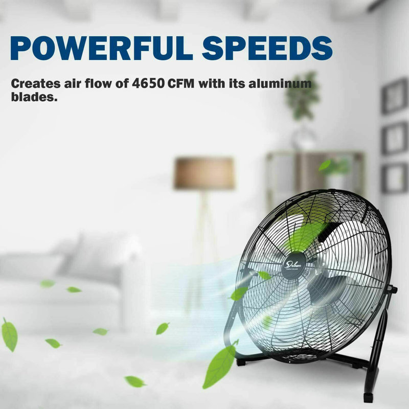 Ventilateur sur pied Simple Deluxe, H 20 po x l 20 po x P 10 po