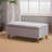 Ottoman, Traditional Charcoal Gray Lift-Top Storage Bench for Living Room | 38"W x 19.25"D | Wood Frame | Walnut Brown Accents-123499408