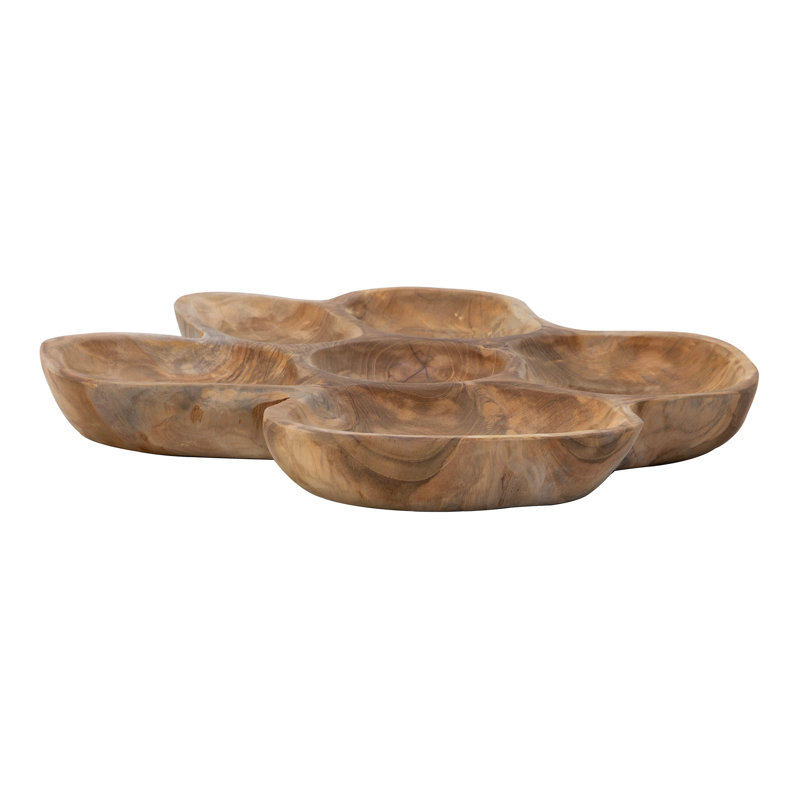 Teak Serving Bowl
