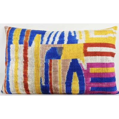 Armand Velvet Lumbar Pillow Cover & Insert