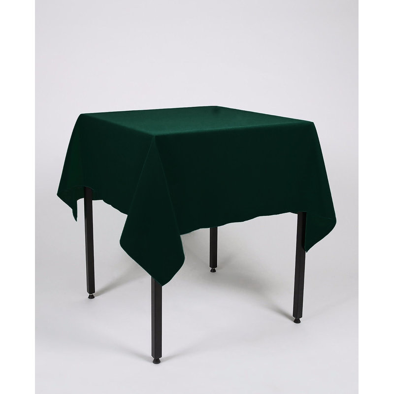 Blondine Tablecloth, Bottle Green, 147cm W x 147cm L