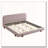 Solid Wood Legs Upholstered Bed Frame-980847655-980847648