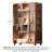 Luxury Solid Walnut Wood Cat House
