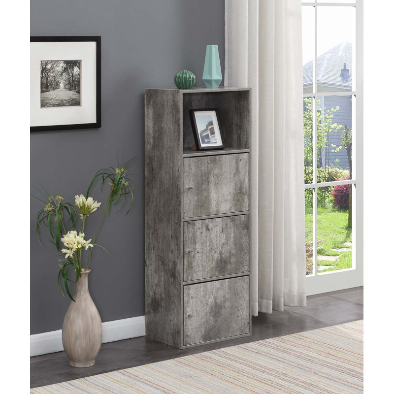 Argonaut 3-Door Accent Cabinets, Faux Birch