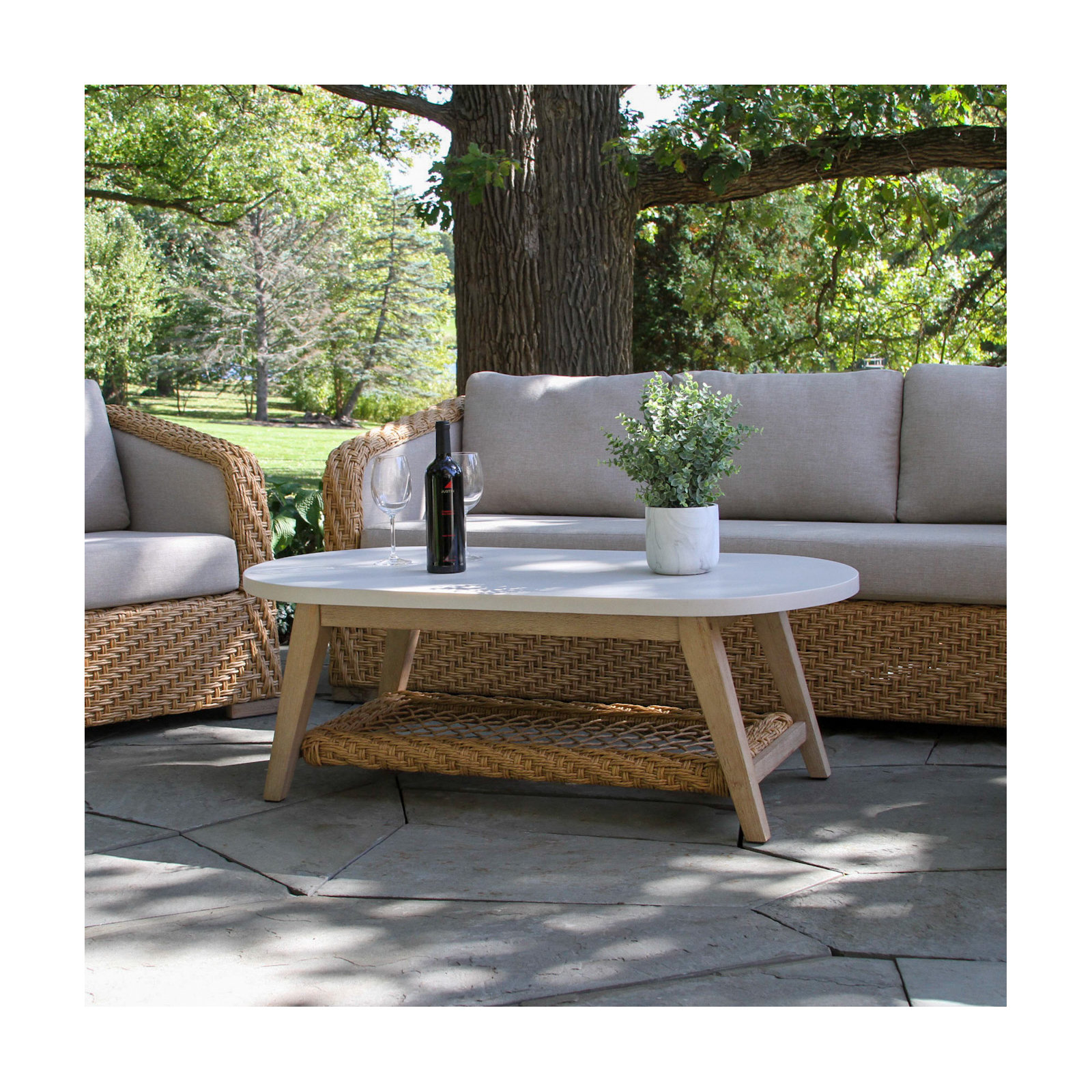 Edicott 51" Outdoor Table