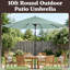 Parasol d'extérieur 10 pi Pure Garden-33048772