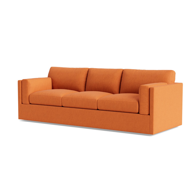Fairfax Sofa (95"), Performance Weave - Carrot