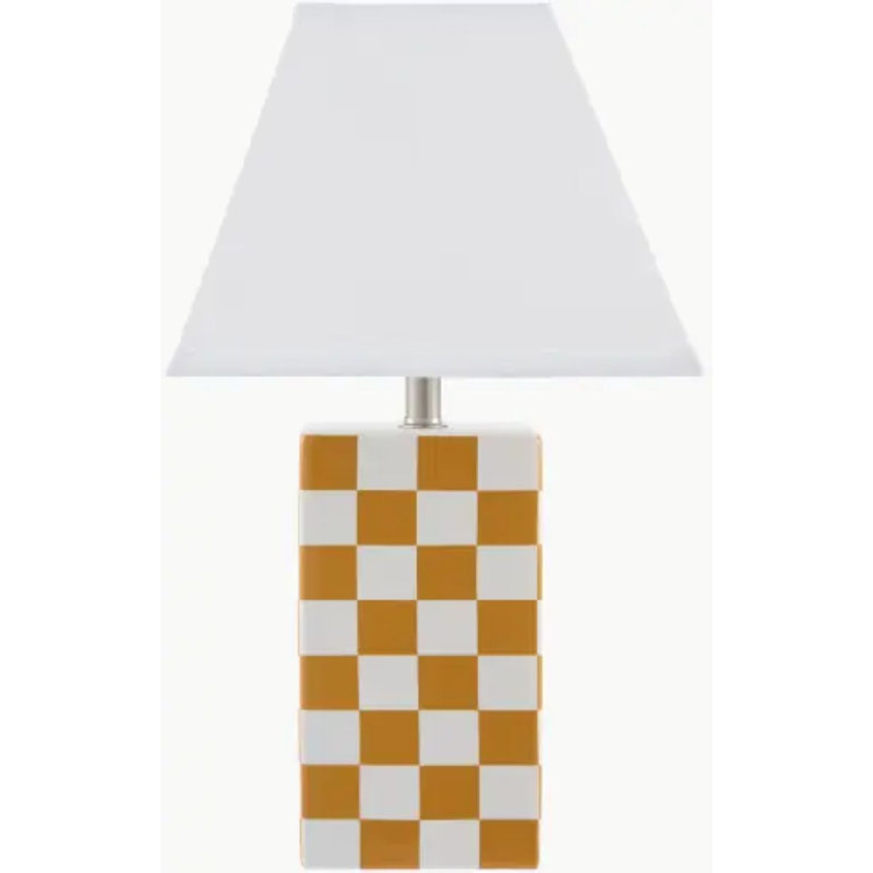 Lampe de table Verrett, Orange