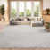 Lorenco Power Loom LightGray/Ivory Rug