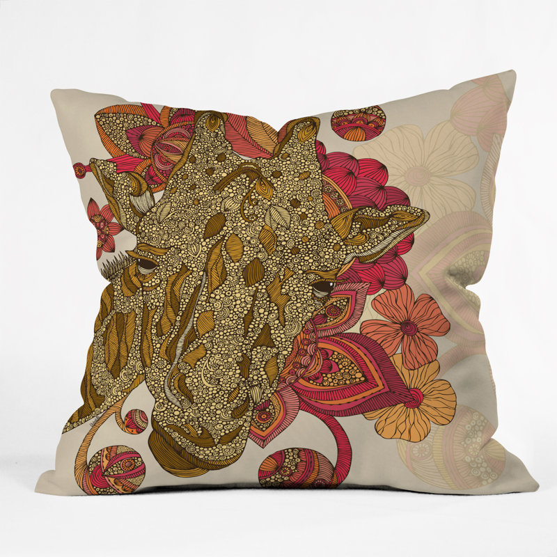The Giraffe Throw Pillow, 20" x 20"
