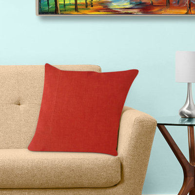 Coussin en coton Hamlin