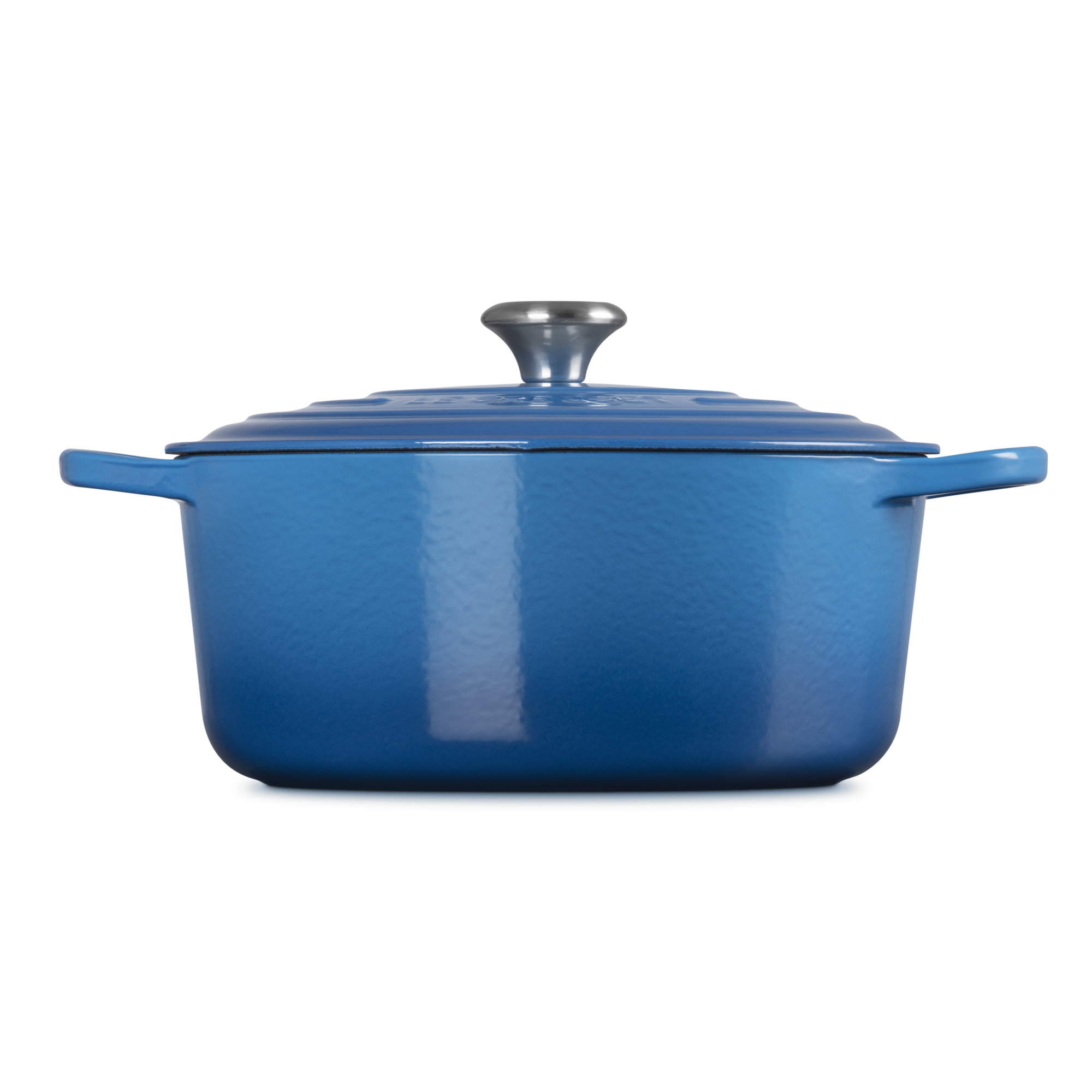Le Creuset Signature Enameled Cast Iron Round Dutch Oven with Lid, 9 quarts, Marseille