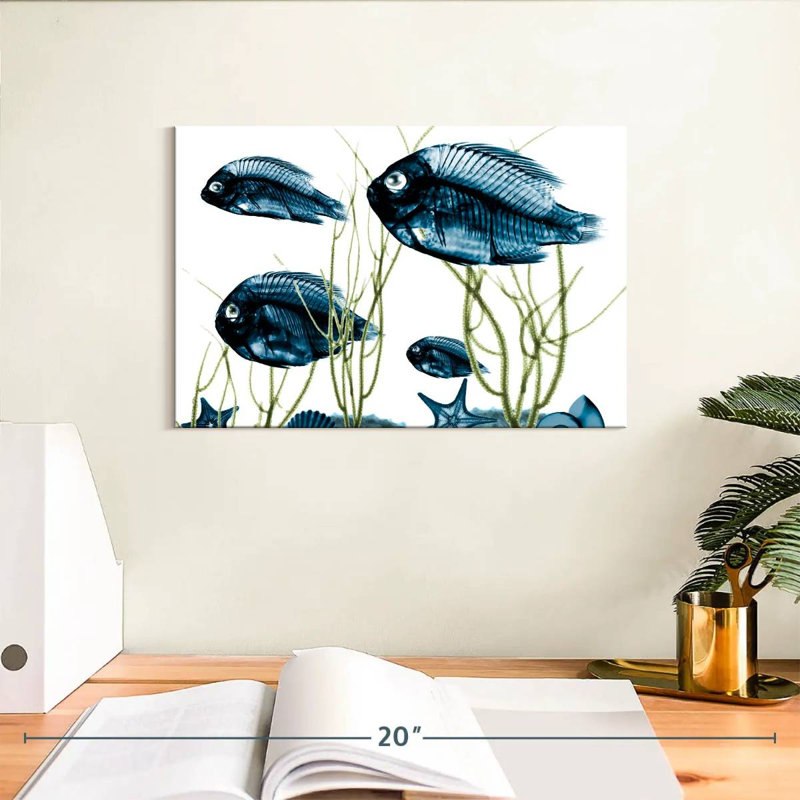 Aquatic Home II, 8" H x 12" W