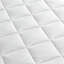 Surmatelas à poches profondes blanc-1100901356