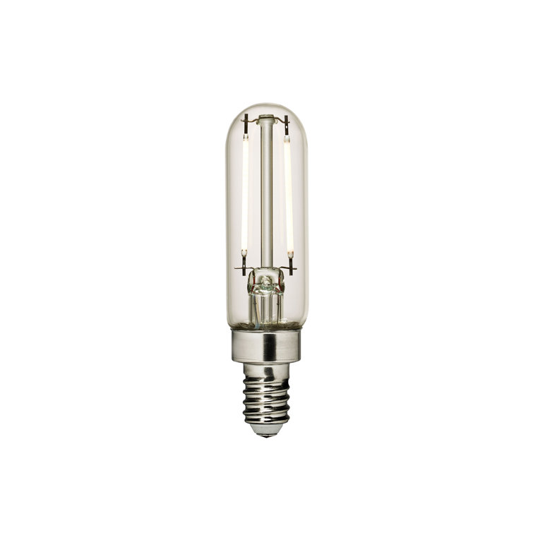 Visual Comfort & Co. LED T6 shape 2.5W 2700K Soft White E12 Candelabra base Clear Edison Style light bulb