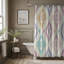 Rideau de douche 1 pièce Soft Tribal Designs-25288958