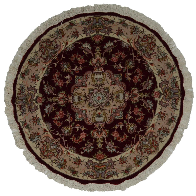 Kassadi Oriental Area Rug in Red