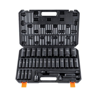 13.38" Drive Bit Ratchet Tool Kit Case