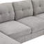 Canapé modulaire en U en chenille de 103,5 po avec méridienne double en U-1753899910