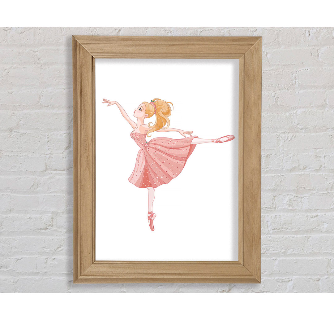 Elegante Ballerina - Druck