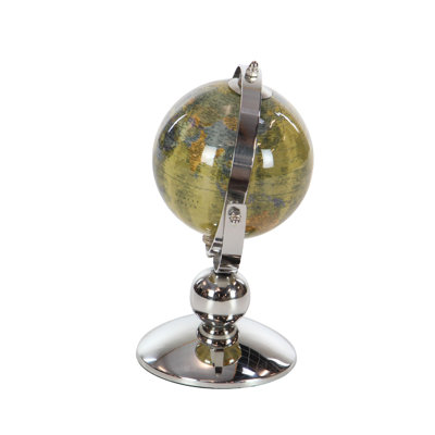 Stainless Steel Metal Educational/Geographic Earth Globe