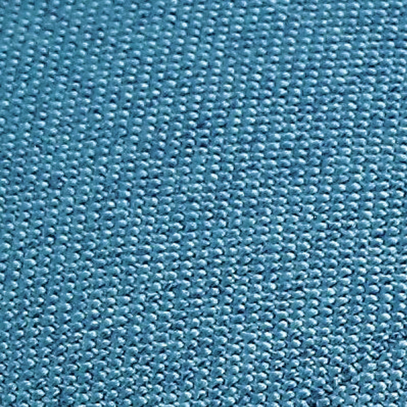 Banc rembourré en tissu avec rangement ouvert, Bleu