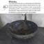 30'' Wall-Mounted Single Bathroom Vanity With Sintered Stone Top and Ceramic Basin